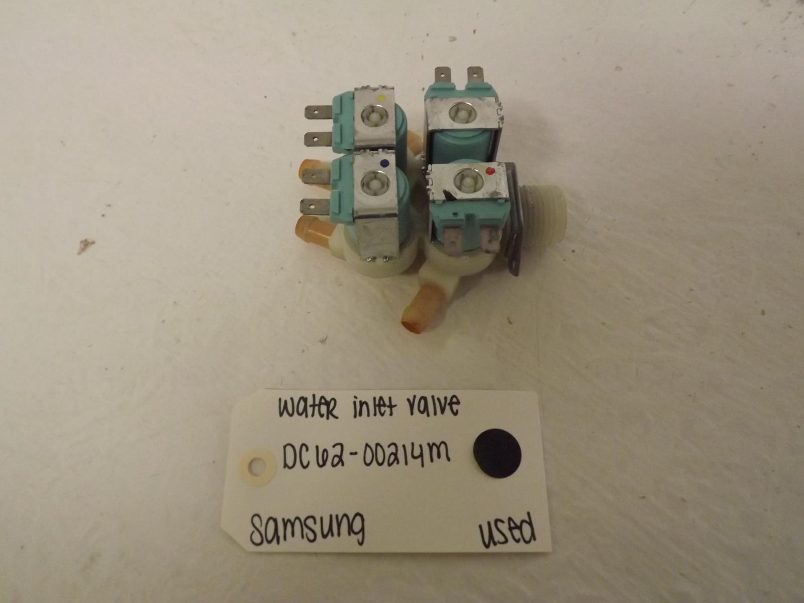 Samsung Washer DC62-00214M Water Inlet Valve Used Samsung Washer DC62-00214M Water Inlet Valve Used